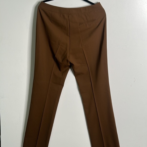 Lafayette 148 New York virgin wool brown pants size 6 - Picture 7 of 11